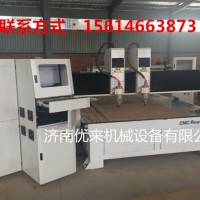 黑龙江五大连池2025标准双头棺材雕刻机，厂家直销操作便捷