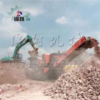 工程 修路 建筑物可移动破碎石料 * 节省 方便移动破碎站