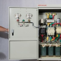 供应45kW深井泵降压启动柜,在线软起动柜原理