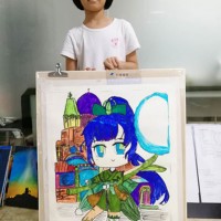 广州某某画苑美术培训儿童课