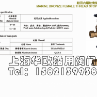 CB/T 309-2008船用内螺纹青铜截止阀