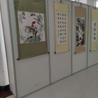 南宁供应画展展板合诚展览八棱柱展板持续供货中