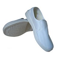 防静电PVC条纹中巾鞋 防静电鞋
