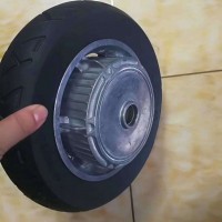 10寸电动滑板车实心轮胎镂空胎10*2.5免充气避震轮胎