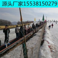 滑雪魔毯景区搭档耐用安全山地爬坡云梯魔毯输送带厂家