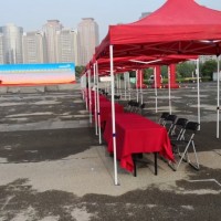 北京全新帐篷租赁户外方形伞租赁藤桌椅租赁