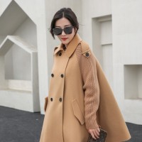 欧美时尚女式大衣 冬季女装尾货 广州品牌折扣女装货源